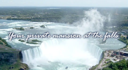 Your private manshion at the falls